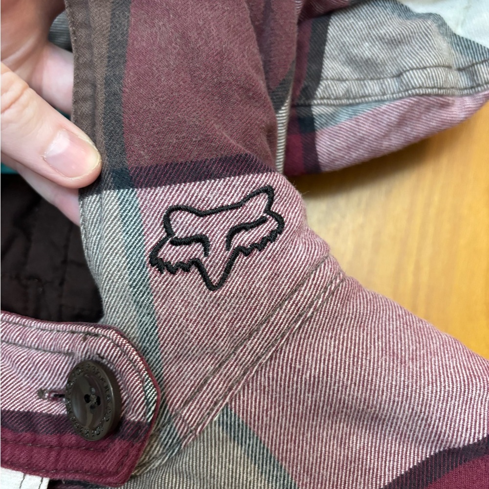 Fox Racing Plaid Quilted Jacket - Picture 4 of 8